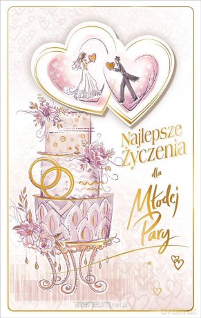 Kartka okolicznościowa Ślub