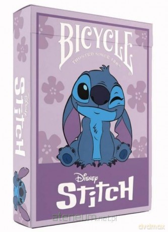 Karty Bicycle Disney Stitch Purple [KARTY]