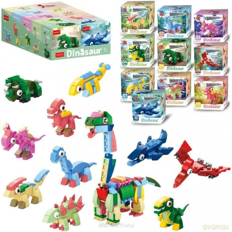 Klocki dinozaur 10w1 [KLOCKI]