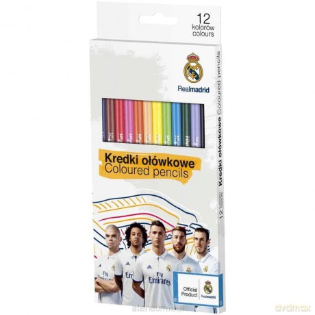 Kredki ołówkowe trójkątne Real Madrid 12kol