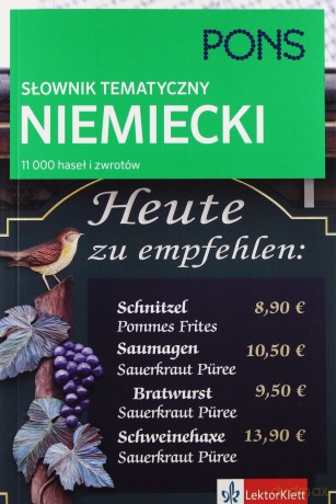Słownik tematyczny niemiecki PONS [KSIĄŻKA]