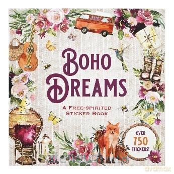 Książka z naklejkami 750szt - Boho Dreams
