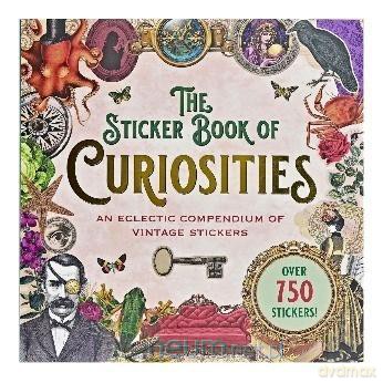 Książka z naklejkami 750szt - Curiosities
