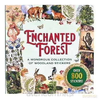 Książka z naklejkami 800szt - Enchanted Forest