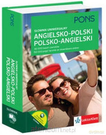 Słownik uniwersalny angielsko- polski, polsko- angielski PONS [KSIĄŻKA]
