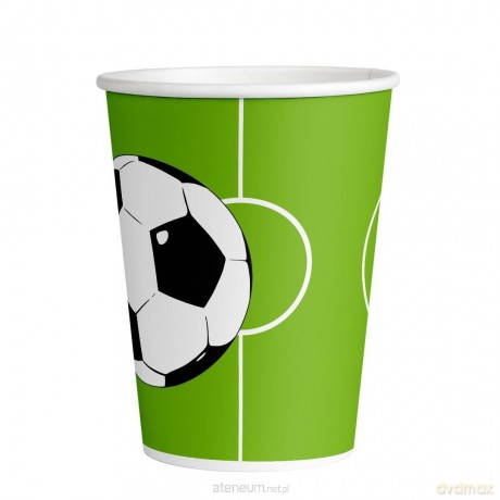 Kubki papierowe Gol! 8szt