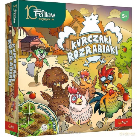 Kurczaki rozrabiaki [GRA PLANSZOWA]