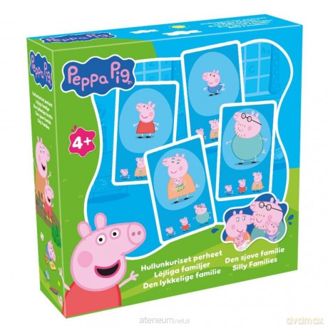 Kwartet Świnka Peppa - gra karciana [KARTY]