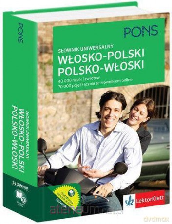 Słownik uniwersalny włosko- polski i polsko- włoski PONS [KSIĄŻKA]