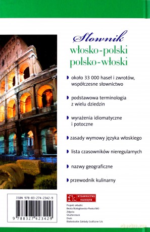 Słownik włosko-polski, polsko-włoski [KSIĄŻKA]