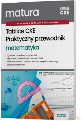 Matura 2026 Matematyka Tablice CKE przewodnik [KSIĄŻKA]