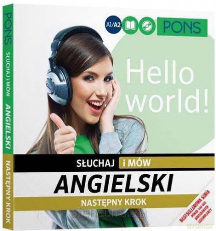 Słuchaj i mów Angielski Następny krok PONS [KSIĄŻKA]