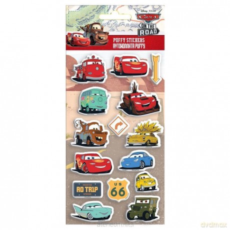 Naklejki wypukłe Cars