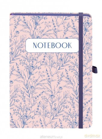Notes A5 Kratka Botanical kratka kwiatowy