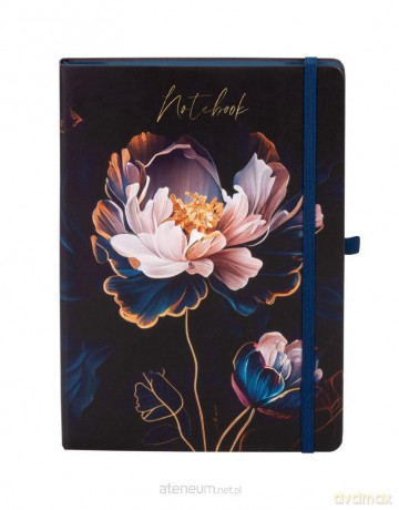Notes A5 Kratka Botanical Orchidea