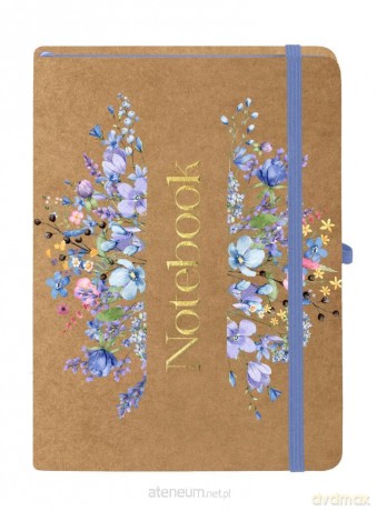 Notes A5 Kratka Kraft Blue