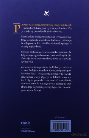 O Maryi - Grzegorz Ryś [KSIĄŻKA]