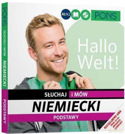 Słuchaj i mów Niemiecki Podstawy PONS [KSIĄŻKA]