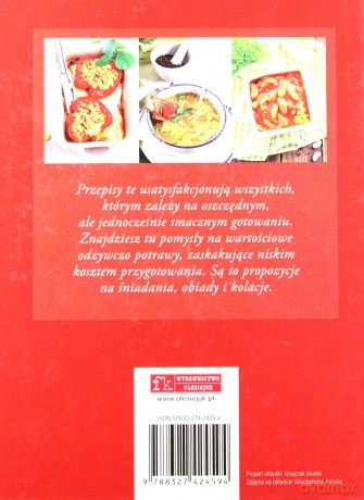 Smaczne i proste dania. Tanie gotowanie [KSIĄŻKA]
