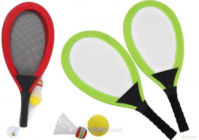 Rakietki z lotką i piłką 61 cm