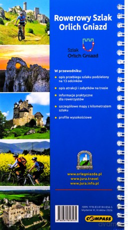 Rowerowy szlak Orlich Gniazd - przewodnik [KSIĄŻKA]