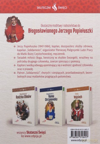 Skuteczni Święci. Błogosławiony Jerzy Popiełuszko - Ewa Stuła [KSIĄŻKA]