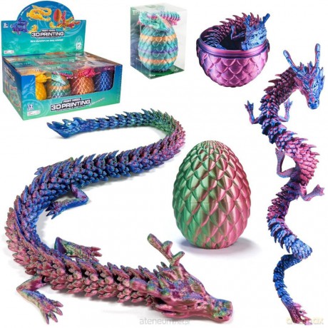 Smok w jajku wydruk 3D MIX [FIGURKA]