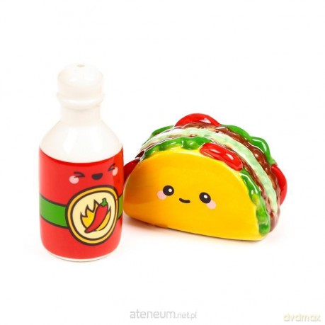 Solniczka i pieprzniczka Frida the Taco Hot Sauce