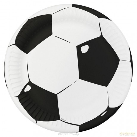 Talerze papierowe Gol! 8szt