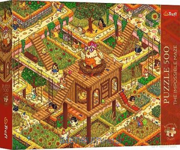 TREFL 500 el. Śmieszne kurczaki [PUZZLE]