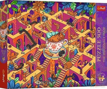 TREFL 500 el. Wesołe jamniki [PUZZLE]