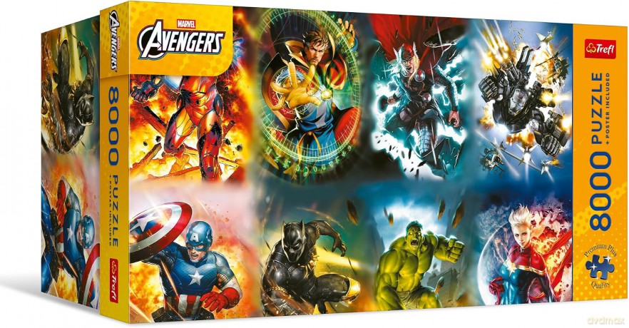 TREFL 8000 el. Avengers: Legends in Action [PUZZLE]