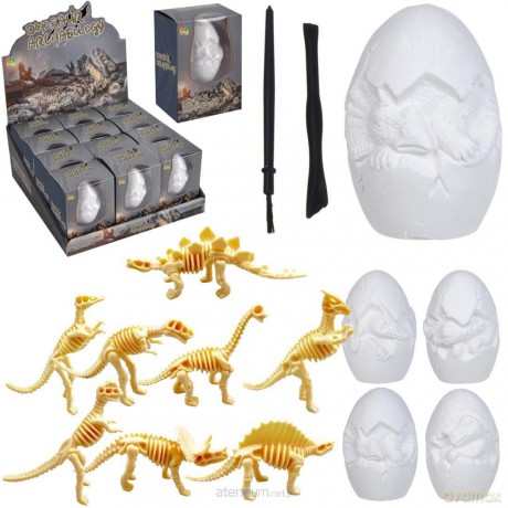 Wykopaliska paleontolog dinozaur w jajku