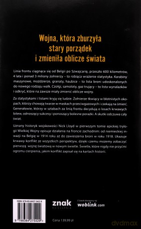 Zachodni front. Historia pierwszej wojny światowej - Lloyd Nick [KSIĄŻKA]