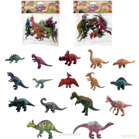Zestaw dinozaurów 8szt [FIGURKA]