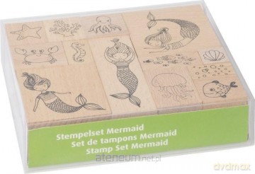 Zestaw stempli 10szt Syreny