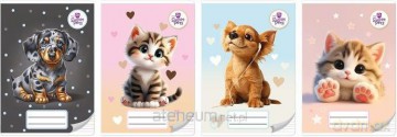 Zeszyt A5/16k linia kol. Sweet Pets (20szt)