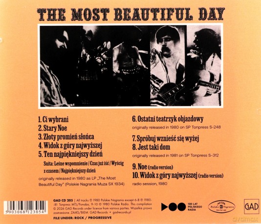 Exodus: The Most Beautiful Day [CD]