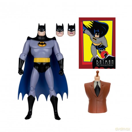 Batman: The Animated Series DC Direct Build-A Action Figures Wave 7 Batman (Alternate Expressions) (Platinum Edition) 15 cm [FIGURKA]