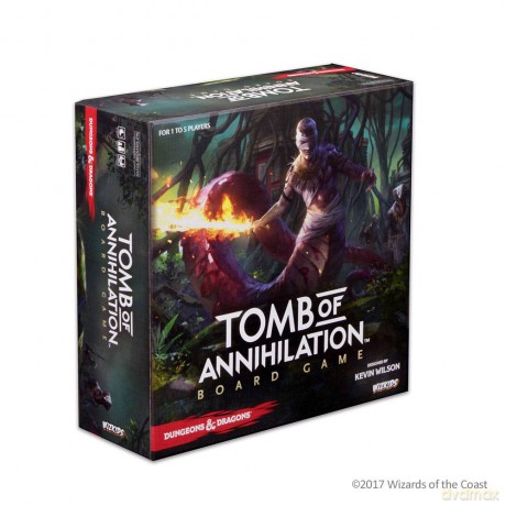 D&D Tomb of Annihilation Adventure System Board Game English Version