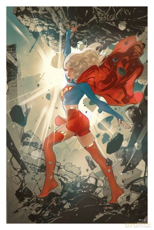 DC Comics Fine Art Print Supergirl 41 x 61 cm - unframed