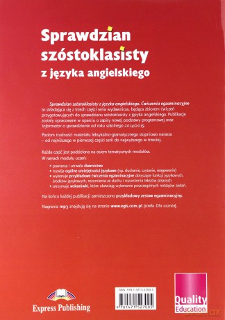 Sprawdzian 6-klasisty. Ćwiczenia egzaminacyjne 2 [KSIĄŻKA]