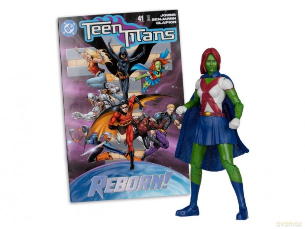 DC Direct Page Punchers Action Figure Miss Martian (Teen Titans #41) (Red Platinum Edition) 17 cm [FIGURKA]