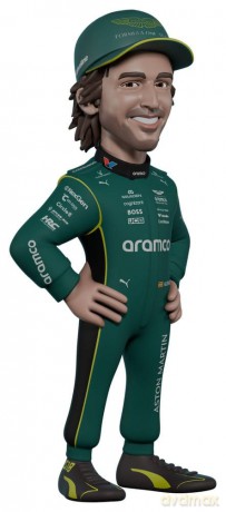 Formula 1 Minix Figure Fernando Alonso (Aston Martin) 12 cm [FIGURKA]