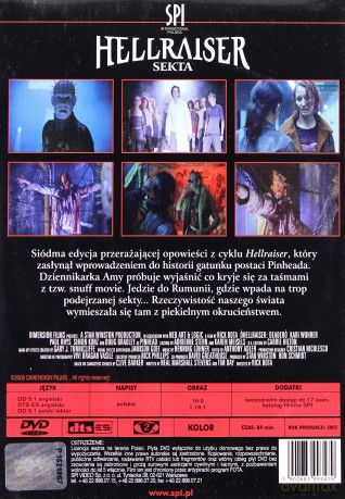 Hellraiser VII: Sekta [DVD]