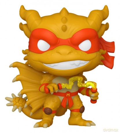 Godzilla x Turtles POP! Animation Vinyl Figure Michelangelo X Ghidorah 9 cm [FIGURKA]