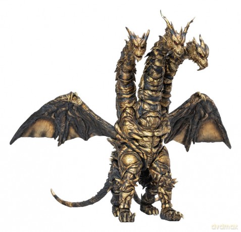 Godzilla: Final Wars (2004) Exquisite Basic Series Action Figure Keizer Ghidorah 25 cm [FIGURKA]