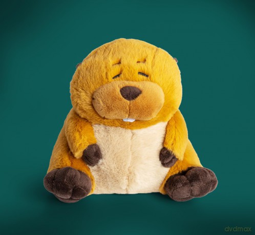 Hoppers Plush Figure Loaf Beaver 22 cm