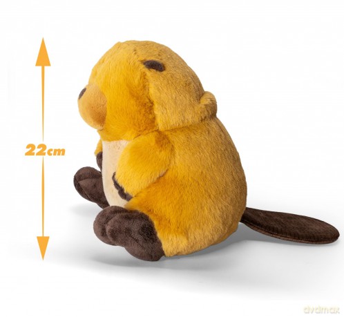 Hoppers Plush Figure Loaf Beaver 22 cm