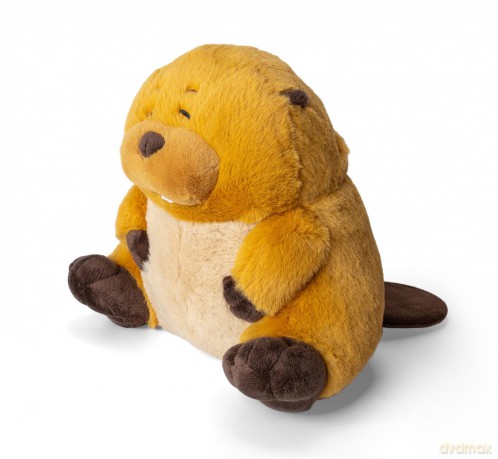 Hoppers Plush Figure Loaf Beaver 22 cm